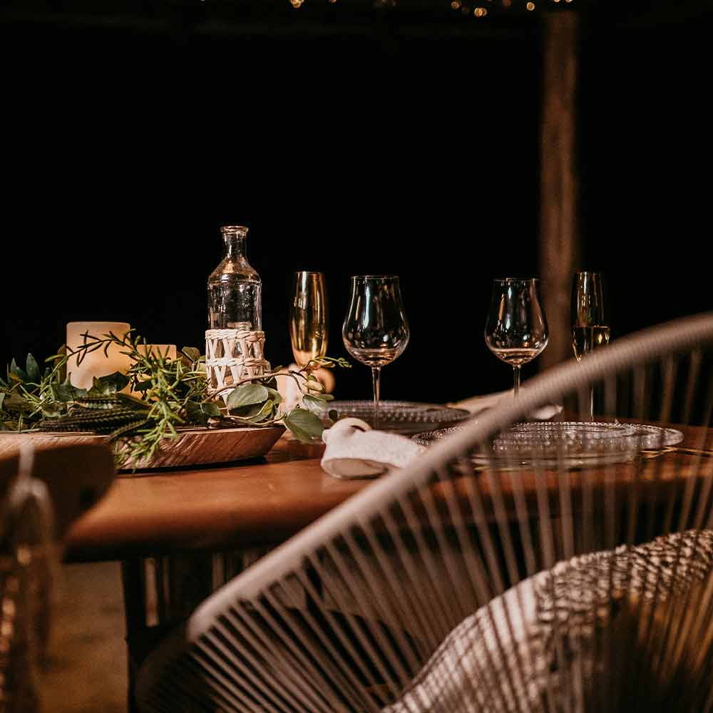 candlelight dinner